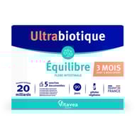 Vitavea ultrabiotique équilibre 2 mois + 1 mois offert