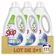 Skip lessive liquide lot de 3 active clean 4.995 l