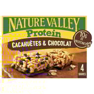 Nature valley barres protein cacahuètes & chocolat 4x40g