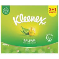 Kleenex mouchoirs boite balsam lot 3+1