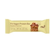 Nu3 fit vegan protein bar noisettes caramel 50g