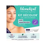 Blondépil decolor' sans ammoniaque gel decolorant visage 2x25ml