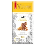 Villars tablette lait amandes speculoos 180g