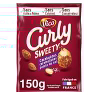 Curly sweety cacahuètes caramélisées pointe de sel 150g