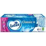 Lotus mouchoirs étuis classic + 3en1 x24