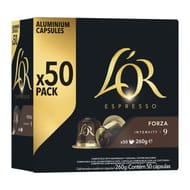 L'or espresso forza n°9  caps x50 - 260g