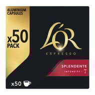 L'or espresso splendente n°7 caps x50 - 260g
