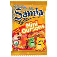 Samia bonbons sachet gélifiés ourson halal 200g