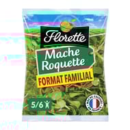 Florette salade duo de mâche et roquette sachet 175g