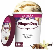 Haagen dazs pot vanilla pécan extraa 650ml 560g