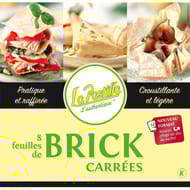 Samia feuilles de brick carrées 128g