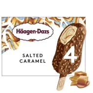 Haagen dazs 4 bâtonnets salted caramel 380ml 280g