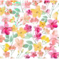 20 serviettes 33x33cm romantic flowers