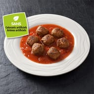 Boulettes au boeuf sauce tomate