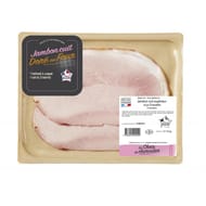 Jambon cuit supérieur avec couenne le croustil (2 tranches) 110g