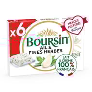 Boursin ail & fines herbes 6x16g