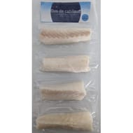 Dos de cabillaud sans peau sans arêtes surgelé 4x120g