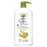 Le petit olivier crème douche extra douce lait d'argan 750ml