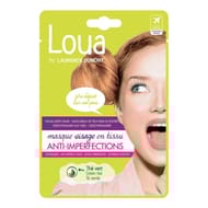 Loua masque visage en tissu anti-imperfections
