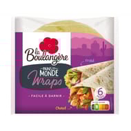 La Boulangère 6 pains Wraps 370 g