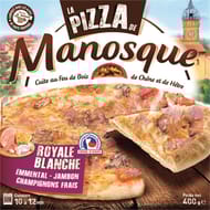 La pizza de manosque pizza royale blanche