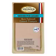 Prunier mousse pur canard à l'ancienne tranche 170g