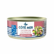 Saumon rose sans peau et sans arretes cote mer 105g