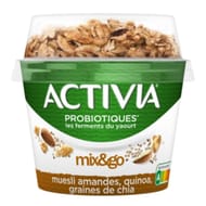 Activia muesli amande quinoa graines de chia 170g