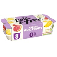Light & free fruits jaunes 8x125g