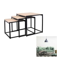3 tables gigogne carrée