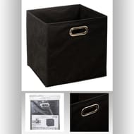 Boite rangement  pliable noir