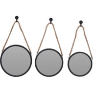 Set de 3 miroirs "poulie"
