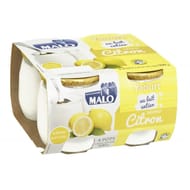 Malo yaourt sucré au lait entier citron 4x125g