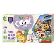 Vitabio cool fruits pomme mangue ananas 12x90g