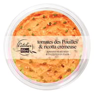 Atelier blini tomate des pouilles et ricotta crémeuse 140g