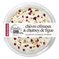 Atelier blini chèvre crémeux figue 140g