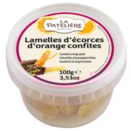 La patelière lamelles d'écorces d'oranges confites 100g