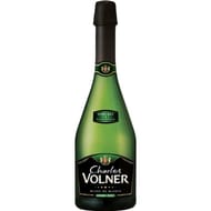 Vin mousseux de qualité charles volner blanc demi-sec 12%vol 75cl
