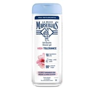 Le petit marseillais  gel douche adoucissant haute tolérance fleur d'amandier bio 400ml