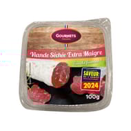 Gourmets de l'artois viande sechée extra maigre finement tranché bol 100g