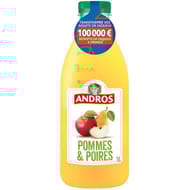 Andros jus pommes et poires pet 1l