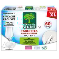 L'arbre vert-60doses tablettes lave vaisselle tout en1-hydrosolubles