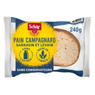 Schar pain campagnard sans gluten 240g