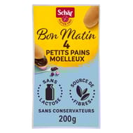Schar bon matin pain brioché sans gluten 200g