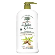 Le petit olivier crème douche extra douce lait karité 750ml