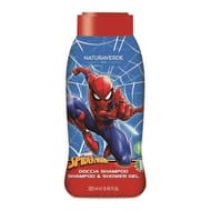 Naturaverde kids spiderman shampoing et gel douche aux extraits d'avoine bio 250 ml