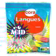 Cora langues acide sachet 200g