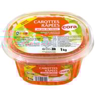 Cora carottes râpées assaisonnées 1kg