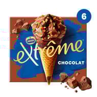 Extrême 6 cônes chocolat 720ml 426g