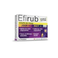 3C pharma Efirub jour nuit gélules et comprimés x15